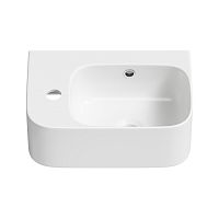 Настенная или накладная раковина Lavinia Boho Bathroom Sink 33311063, 35*27 (глянцевый белый)